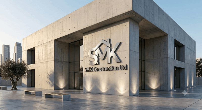 SMK Construction Animated Logo